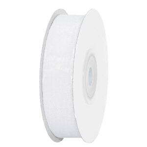 Organza szalag [15mm x 25yard] fehér