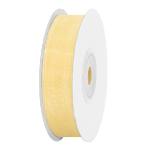 Organza szalag [15mm x 25yard] krém