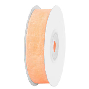 Organza szalag [15mm x 25yard] barack