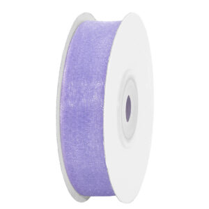 Organza szalag [15mm x 25yard] világoslila
