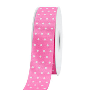 Ripsz szalag pöttyös [22mm x 10m] pink