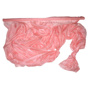 Szatén-organza anyag [142cm x 10m] korall