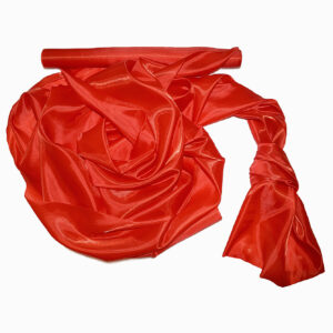 Szatén-organza anyag [47cm x 10m] piros