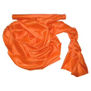 Szatén-organza anyag [47cm x 10m] narancssárga