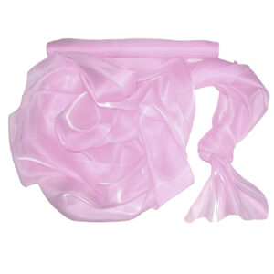 Szatén-organza anyag [47cm x 10m] lilás rózsaszín