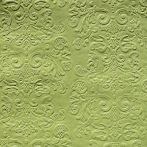 Papírszalvéta dombornyomott mintás – 20 db/csomag [33cm x 33 cm] világos mohazöld